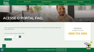 
                            6. Faculdade FAEL - Sua carreira vai brilhar com a FAEL