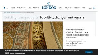 
                            2. Faculties, changes and repairs | Diocese of London