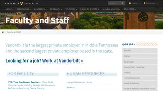 
                            3. Faculty and Staff | Vanderbilt University | Vanderbilt ...