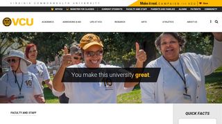 
                            9. Faculty and staff - Virginia Commonwealth University