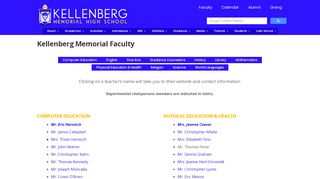 
                            4. Faculty – Kellenberg Memorial High School