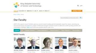 
                            8. Faculty | King Abdullah University - KAUST