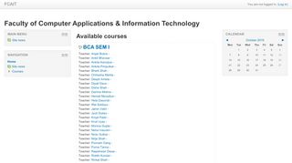 
                            8. Faculty of Computer Applications & Information …