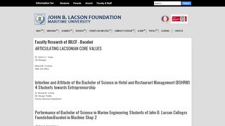 
                            2. Faculty Research of JBLCF - Bacolod | JBLFMU - 70 Years of ...