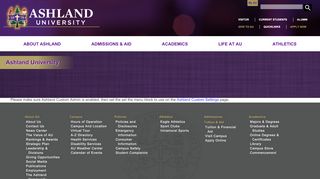 
                            8. Faculty & Staff | Ashland University