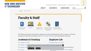 
                            5. Faculty & Staff | NYIT