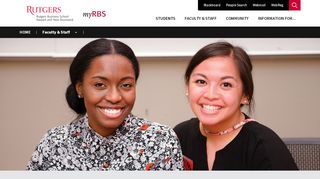
                            3. Faculty & Staff Resources - myRBS - Rutgers University