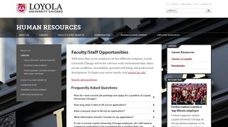 
                            8. Faculty/Staff Opportunities: Human Resources: Loyola University ...