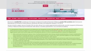 
                            1. fad.accmed.org - Piattaforma per la Formazione a …