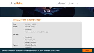 
                            9. Fair KONAKTIVA DARMSTADT Darmstadt Germany 2019 ...