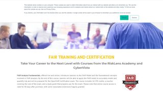 
                            9. FAIR Training and Certification - The FAIR Institute