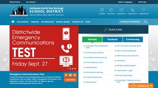 
                            2. Fairbanks North Star Borough School District / Homepage
