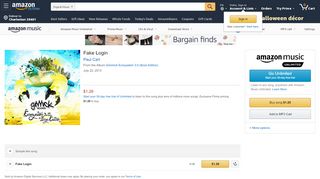 
                            1. Fake Login by Paul Cart on Amazon Music - Amazon.com