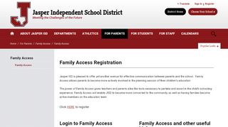 
                            4. Family Access / Family Access - Jasper Independent School ...
