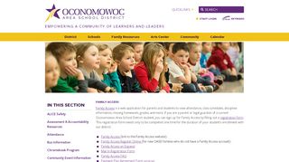 
                            6. Family Access - Oconomowoc Area School District