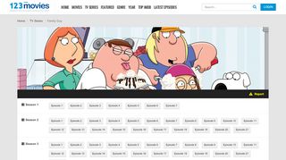 
                            8. Family Guy watch full online - 123Movies