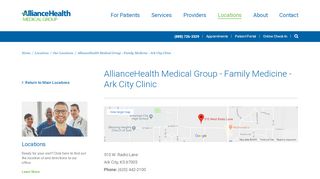 
                            1. Family Medicine - Ark City Clinic ... - AllianceHealth Medical Group