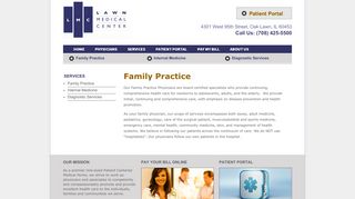 
                            5. Family Practice - Lawn Medical Center, S.C.