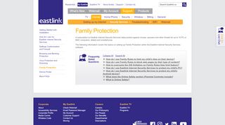 
                            5. Family Protection - My Eastlink