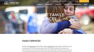
                            2. Family Services | Open Sky