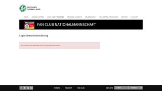 
                            4. Fan Club Nationalmannschaft - Stammdaten - i2plus