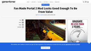
                            4. Fan Made Portal 2 Mod Looks Good Enough To Be From Valve ...