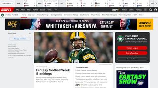 
                            7. Fantasy Football - Leagues, Rankings, News, Picks & …