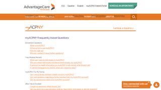 
                            6. FAQ | AdvantageCare Physicians