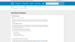 
                            8. FAQ and Contacts | Dell Suisse