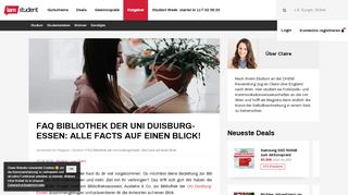 
                            5. FAQ Bibliothek der Uni Duisburg-Essen: Alle Facts …