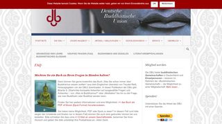 
                            1. FAQ -Buddhismus Deutschland
