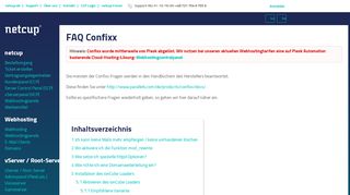 
                            5. FAQ Confixx – netcup Wiki