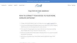 
                            4. FAQ for iOS and Android – Rabbit Air