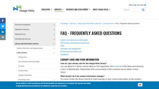 
                            7. FAQ - Frequently asked questions | Haaga-Helia University of Applied ...