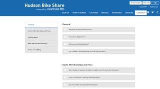 
                            4. FAQ - Hudson Bike ShareHudson Bike Share