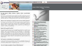 
                            3. FAQ - Joyson Safety Systems Purchasing