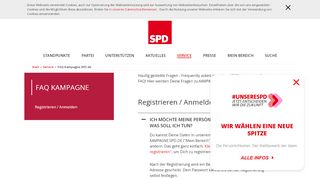 
                            4. FAQ KAMPAGNE - SPD