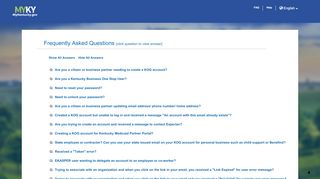 
                            9. FAQ - Kentucky Online Gateway