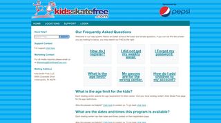 
                            3. FAQ - Kids Skate Free