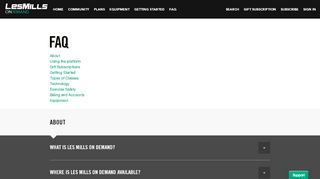 
                            6. Faq - LES MILLS On Demand