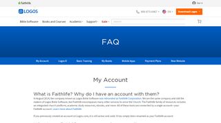 
                            6. FAQ - Logos Bible Software