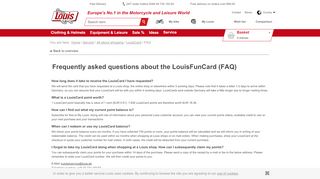 
                            2. FAQ | Louis Motorcycle & Leisure