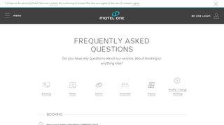 
                            2. FAQ - Motel One