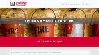 
                            2. FAQ - National Fire Data System - NFPA