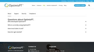 
                            6. FAQ – OptimisPT