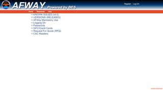 
                            3. FAQ Page - AFWay - AF.mil