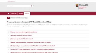 
                            1. FAQ UVP-Portal Rheinland-Pfalz | Willkommen in ... - mueef.rlp.de