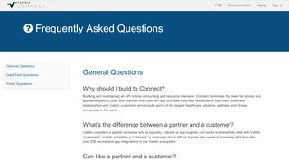 
                            5. FAQ - Validic Connect