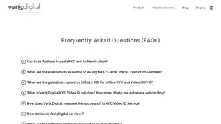 
                            8. FAQ | Veri5Digital