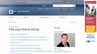 
                            5. FAQ zum Online-Portal - IHK Nord Westfalen